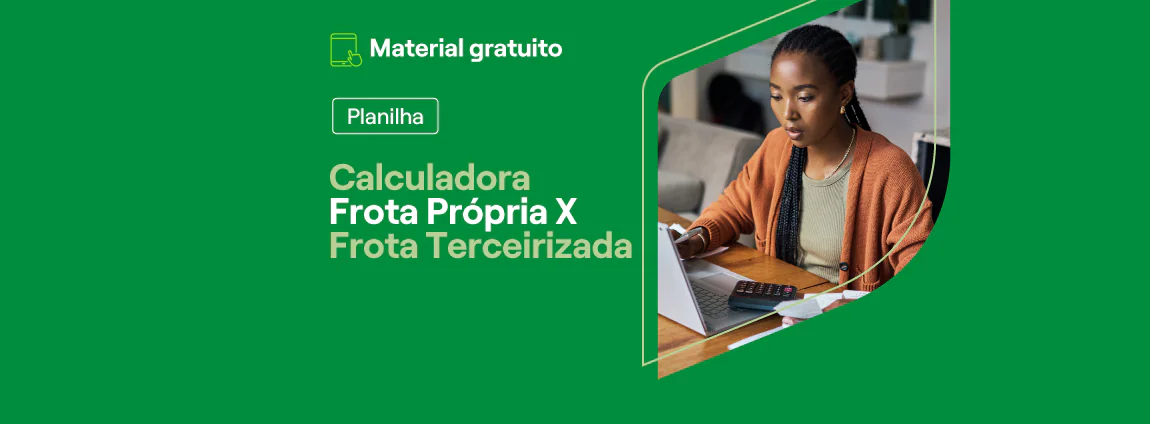 ilustração de capa da calculadora de frota própria ou frota terceirizada ilustração de capa da calculadora de frota própria ou frota terceirizada