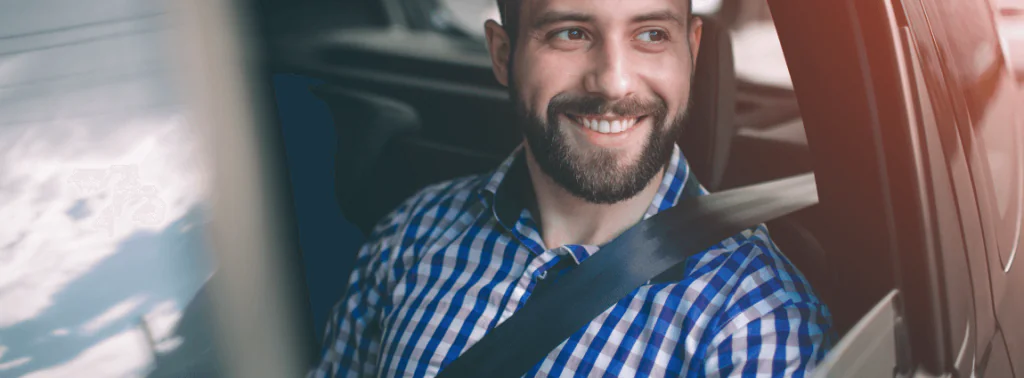 passageiro em taxi para empresas